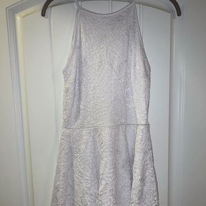 White lace dress
